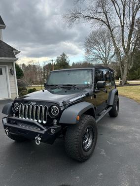 Black 2017 Jeep Wrangler Unlimited Sport