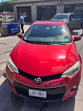 Red 2014 Toyota Corolla S Premium