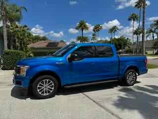 Blue 2019 Ford F-150 XL