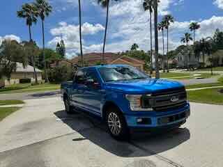 Blue 2019 Ford F-150 XL