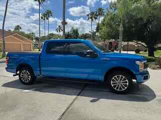 Blue 2019 Ford F-150 XL