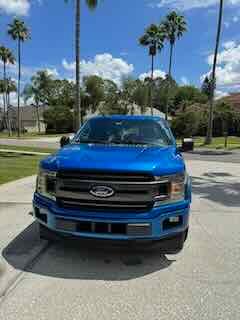 Blue 2019 Ford F-150 XL