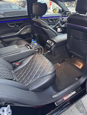 Black 2024 Mercedes-Benz S-Class S 580e 4MATIC
