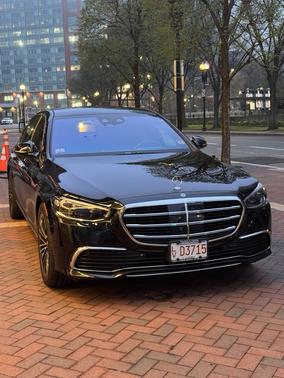 Black 2024 Mercedes-Benz S-Class S 580e 4MATIC