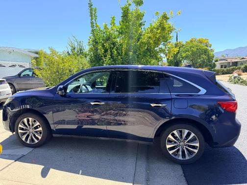 Blue 2016 Acura MDX 3.5L w/Technology Package
