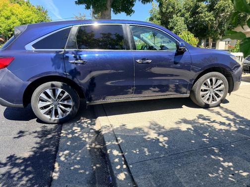 Blue 2016 Acura MDX 3.5L w/Technology Package