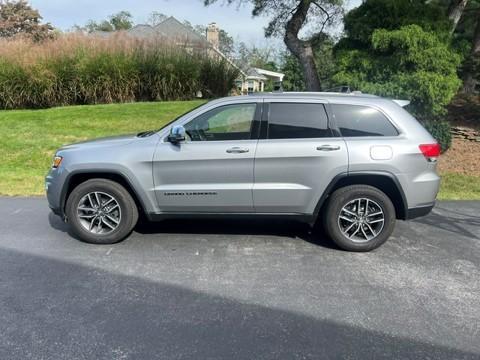 Silver 2018 Jeep Grand Cherokee Limited
