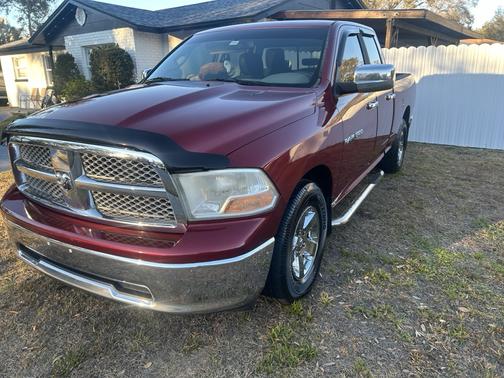 Red 2012 RAM 1500 SLT