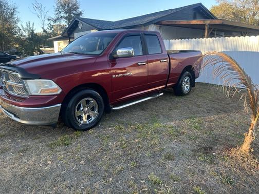 Red 2012 RAM 1500 SLT