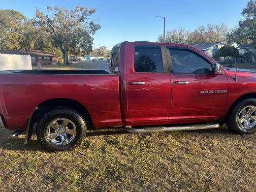 Red 2012 RAM 1500 SLT
