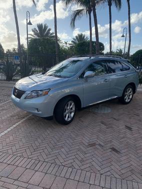 Blue 2010 Lexus RX 350 Base