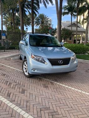 Blue 2010 Lexus RX 350 Base