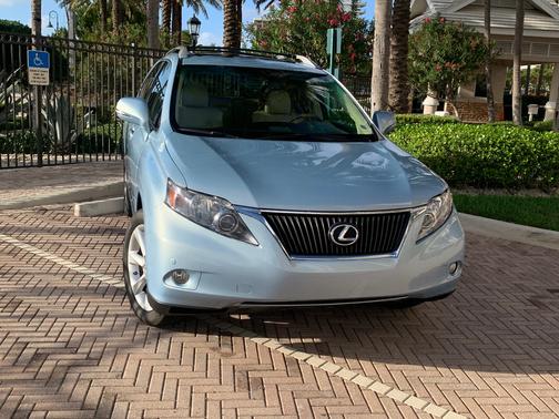 Blue 2010 Lexus RX 350 Base