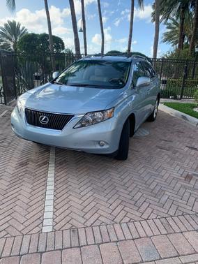 Blue 2010 Lexus RX 350 Base