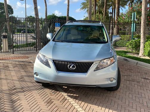 Blue 2010 Lexus RX 350 Base