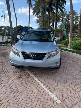 Blue 2010 Lexus RX 350 Base
