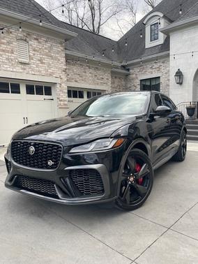 Black 2022 Jaguar F-PACE SVR
