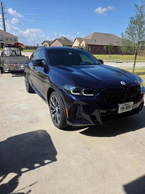 Blue 2023 BMW X4 M40i