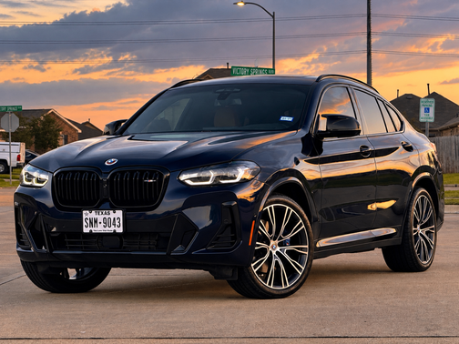 Blue 2023 BMW X4 M40i
