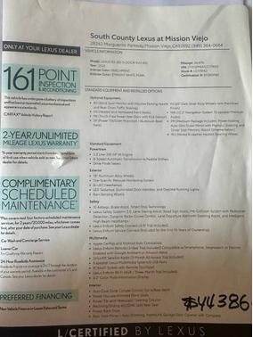 White 2020 Lexus RX 350 Base