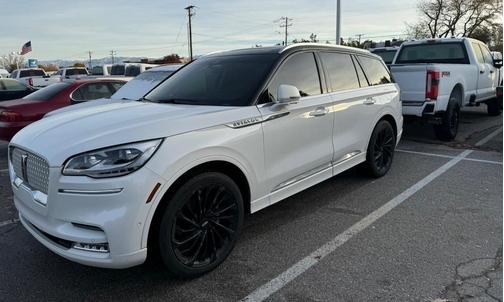 White 2021 Lincoln Aviator Reserve AWD