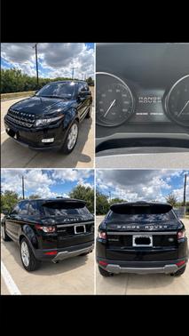 Black 2012 Land Rover Range Rover Evoque Base