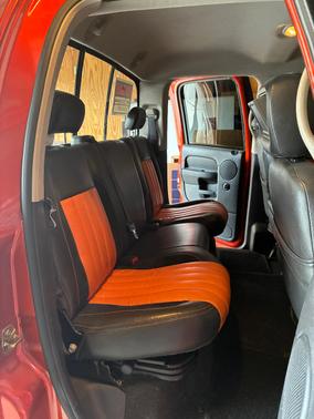 Orange 2005 Dodge Ram 1500 SLT Quad Cab