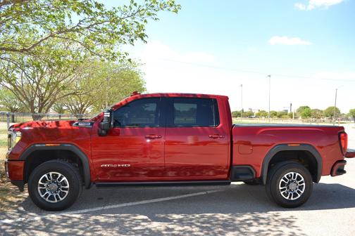 Red 2023 GMC Sierra 2500 AT4