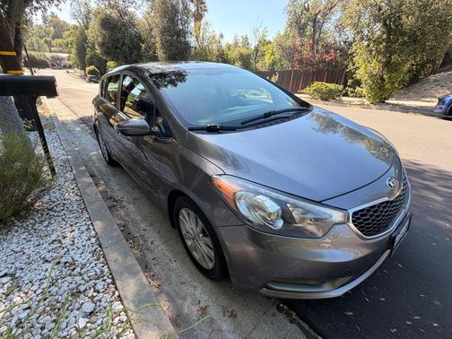 Gray 2015 Kia Forte EX