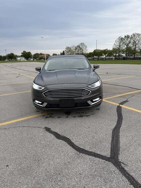 Gray 2017 Ford Fusion SE