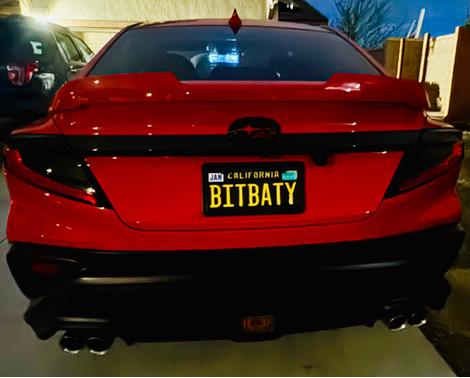 Red 2023 Subaru WRX Premium