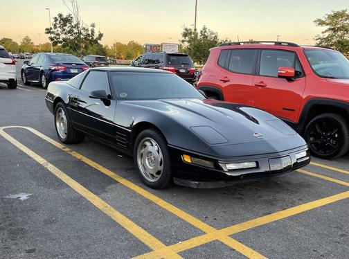 Black 1994 Chevrolet Corvette Base