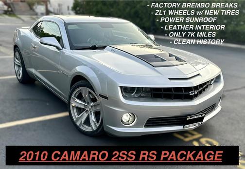 Silver 2010 Chevrolet Camaro 2SS
