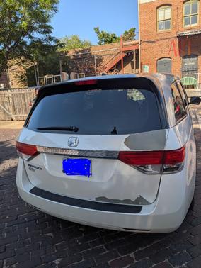 White 2014 Honda Odyssey EX-L