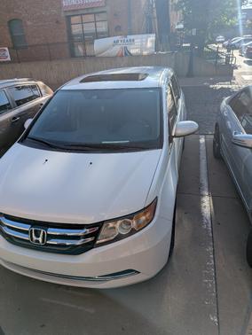 White 2014 Honda Odyssey EX-L