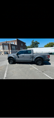 Gray 2018 Ford F-150 Raptor