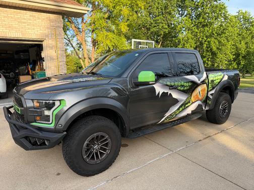 Gray 2019 Ford F-150 Raptor