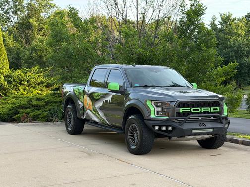 Gray 2019 Ford F-150 Raptor
