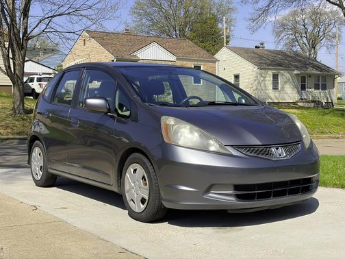 Gray 2013 Honda Fit Base