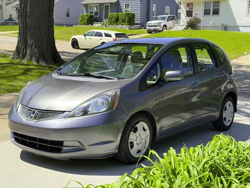 Gray 2013 Honda Fit Base