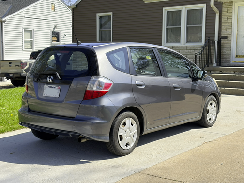 Gray 2013 Honda Fit Base