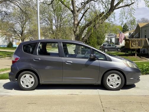 Gray 2013 Honda Fit Base