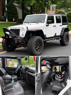 White 2016 Jeep Wrangler Unlimited Sport