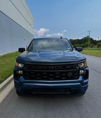 Blue 2024 Chevrolet Silverado 1500 Custom