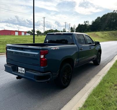 Blue 2024 Chevrolet Silverado 1500 Custom