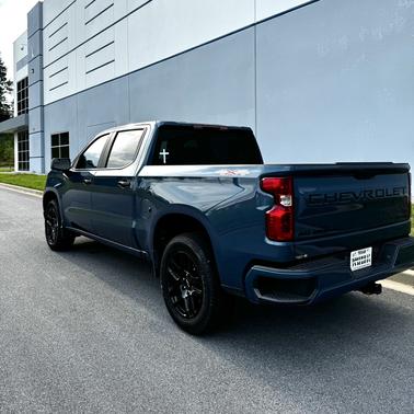 Blue 2024 Chevrolet Silverado 1500 Custom