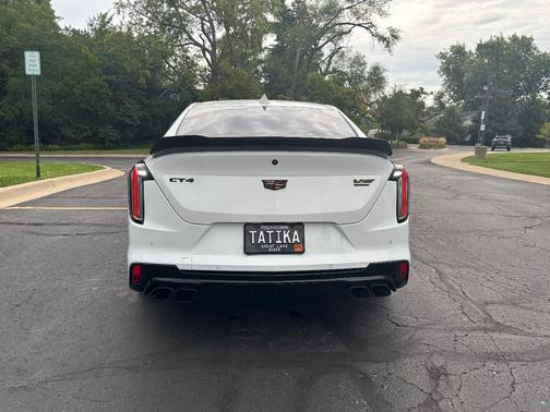 White 2022 Cadillac CT4-V Blackwing