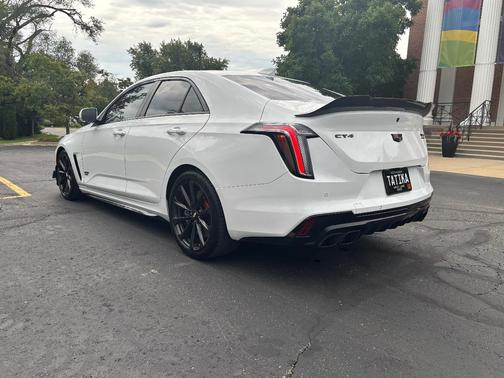 White 2022 Cadillac CT4-V Blackwing