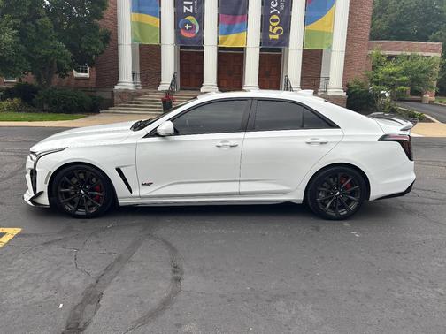 White 2022 Cadillac CT4-V Blackwing