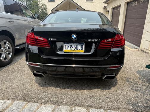 Black 2016 BMW 550 i xDrive
